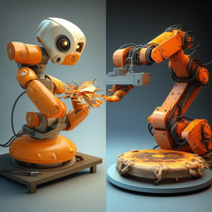 ربات های چینی در برابر ربات های اروپایی و آمریکایی